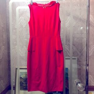 Elie Tahari Red Cocktail Dress